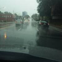 Tropische regenbui Tallahassee