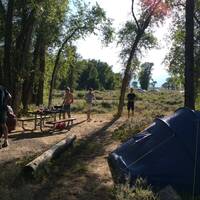 Grand Teton de camping