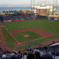 Baseball wedstrijd San Francisco Giants