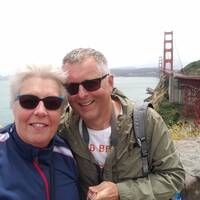 Selfie bij Golden Gate Bridge