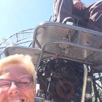 On the airboat 