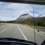 Onderweg tussen Banff en Lake Louise