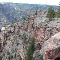 De Red Canyon in Flaming Gorge
