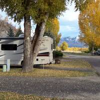 Op de camping in Steamboat Springs (Colorado)