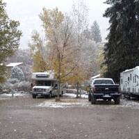 Sneeuwbuien in Carbondale