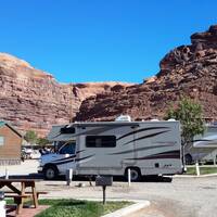 Beeld vanaf Moab Valley RV Resort