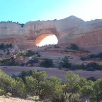Wilsons Arch bij Spanish Valley