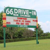 66 Drive-In Theatre langs de Route 66 in Missouri