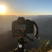 Zonsondergang Grand Canyon dag 4