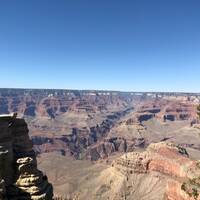 Eerste aanschouwing van de Grand Canyon