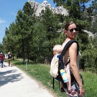 Wandelen bij Mount Rushmore
