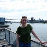 Uitzicht op Brooklyn Bridge