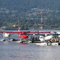 aanlegstijger watervliegtuigen Vancouver