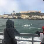 Op de boot naar Alcatraz