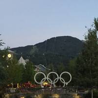 De Olympische ringen, Whistler