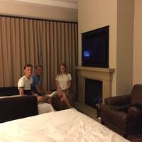 Onze hotelkamer in het Waldorf Astoria