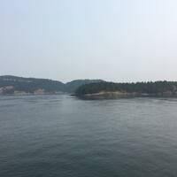 Op de boot van Vancouver Island naar Richmond