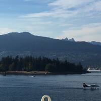 De haven van Vancouver