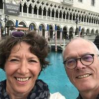 Selfie voor het Venetian
