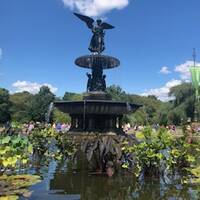 Fontein in Central Park