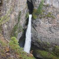 Spahats falls at Wells Gray Provincial Park