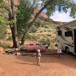 Watchman campground, Zion