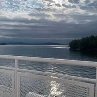 Vanaf de Ferry naar Vancouver