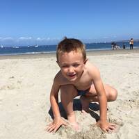 Lekker spelen op het strand van Monterey