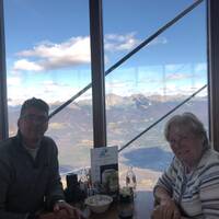 dineren op 2500 mtr hoogte jasper
