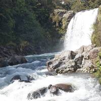 Tawhal falls in Tongariro NP