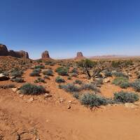 Wandeling in Monument Valley